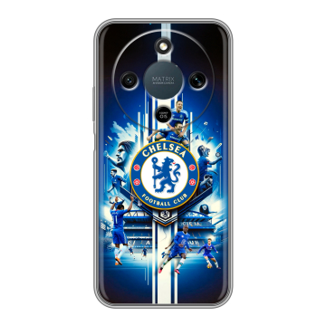 Силиконовый чехол на Honor X9d с принтом Chelsea Челси