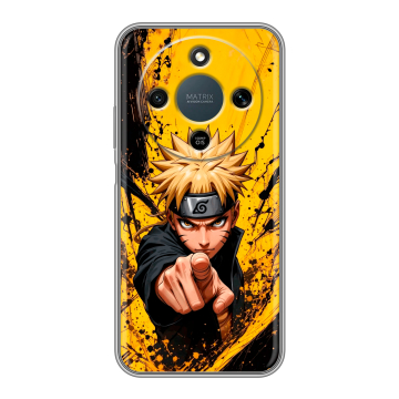 Силиконовый чехол на Honor X9d с принтом Naruto Наруто