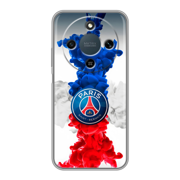 Силиконовый чехол на Honor X9d с принтом PSG ПСЖ