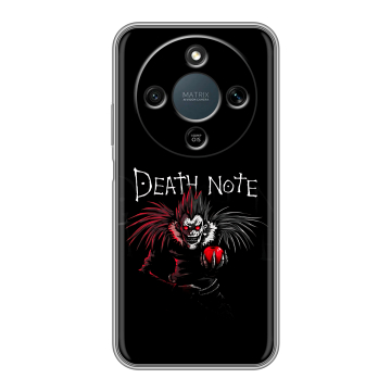 Силиконовый чехол на Honor X9d с принтом Death note Тетрадь смерти