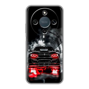 Силиконовый чехол на Honor X9d с принтом BMW БМВ
