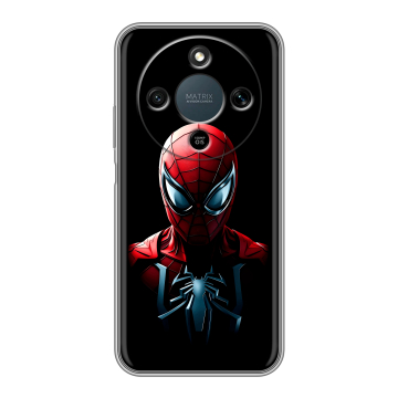 Силиконовый чехол на Honor X9d с принтом Spiderman Человек паук