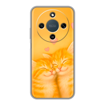 Силиконовый чехол на Honor X9d с принтом Милые котята