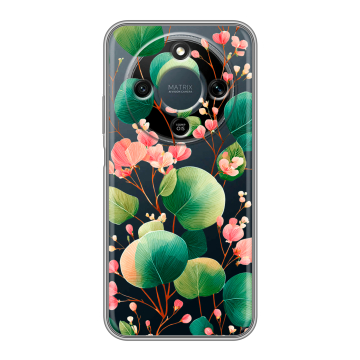 Силиконовый чехол на Honor X9d с принтом женский