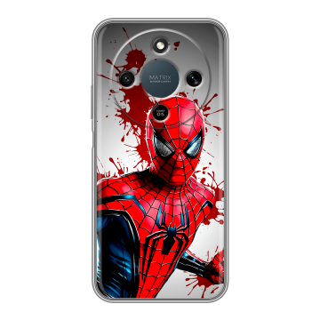 Силиконовый чехол на Honor X9d с принтом Spiderman Человек паук