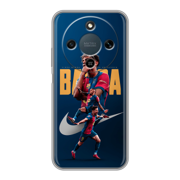 Силиконовый чехол на Honor X9d с принтом Барселона Barca Yamal 