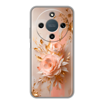 Силиконовый чехол на Honor X9d с принтом женский
