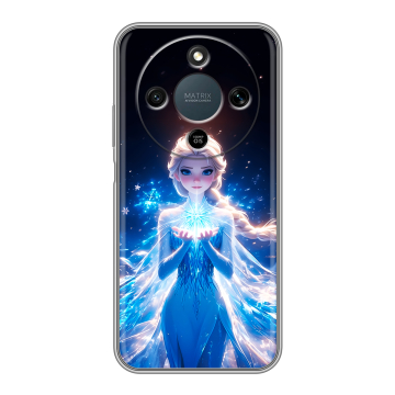 Силиконовый чехол на Honor X9d с принтом Холодное сердце Frozen