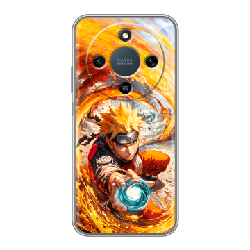 Силиконовый чехол на Honor X9d с принтом Аниме Наруто Naruto
