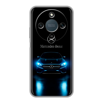 Силиконовый чехол на Honor X9d с принтом Mercedes Мерседес