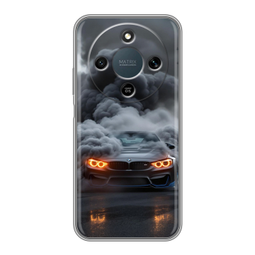Силиконовый чехол на Honor X9d с принтом BMW БМВ