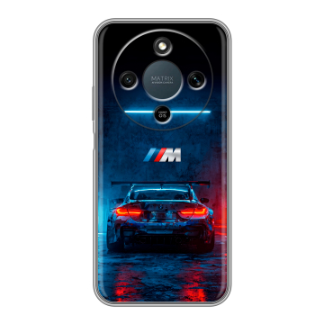 Силиконовый чехол на Honor X9d с принтом BMW БМВ