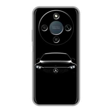 Силиконовый чехол на Honor X9d с принтом Mercedes Мерседес