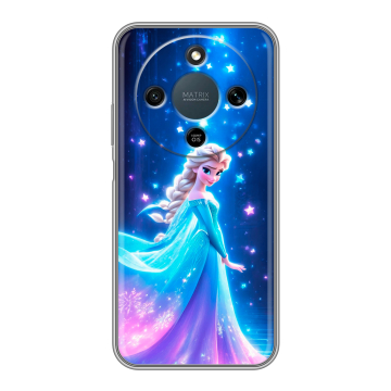 Силиконовый чехол на Honor X9d с принтом Холодное сердце Frozen