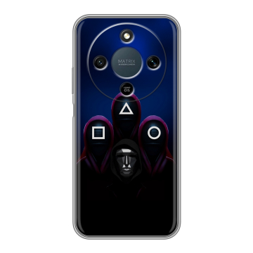 Силиконовый чехол на Honor X9d с принтом Игра Кальмара
