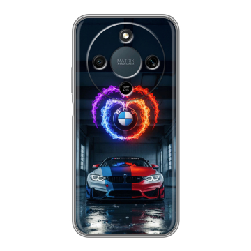 Силиконовый чехол на Honor X9d с принтом BMW БМВ