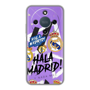 Силиконовый чехол на Honor X9d с принтом Real Madrid Реал Мадрид
