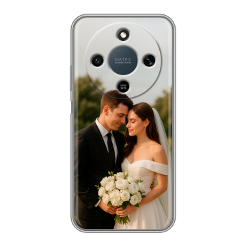 Силиконовый чехол на Honor X9d с принтом со своим фото