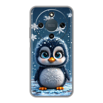 Силиконовый чехол на Honor X9d с принтом Новый год