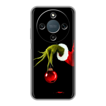 Силиконовый чехол на Honor X9d с принтом Новый год Гринч