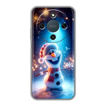 Силиконовый чехол на Honor X9d с принтом Новый год