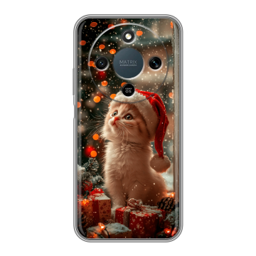 Силиконовый чехол на Honor X9d с принтом Новый год