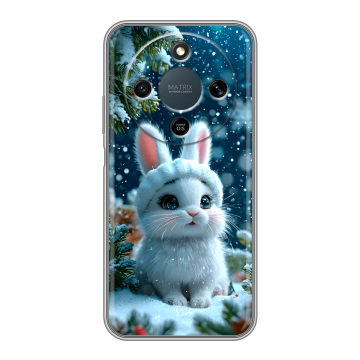 Силиконовый чехол на Honor X9d с принтом Новый год