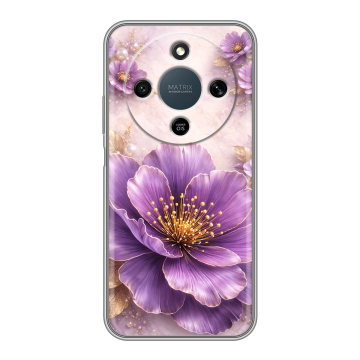 Силиконовый чехол на Honor X9d с принтом женский