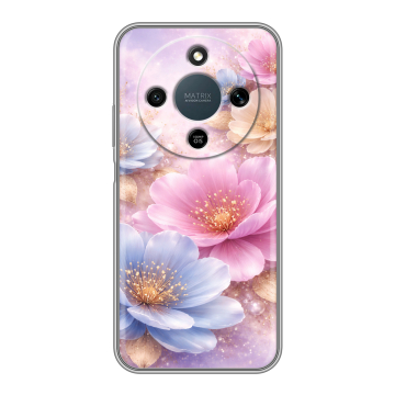 Силиконовый чехол на Honor X9d с принтом женский