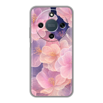 Силиконовый чехол на Honor X9d с принтом женский