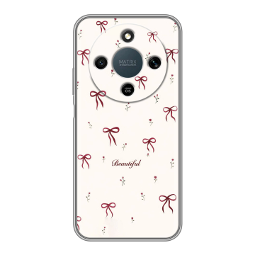 Силиконовый чехол на Honor X9d с принтом для девочек