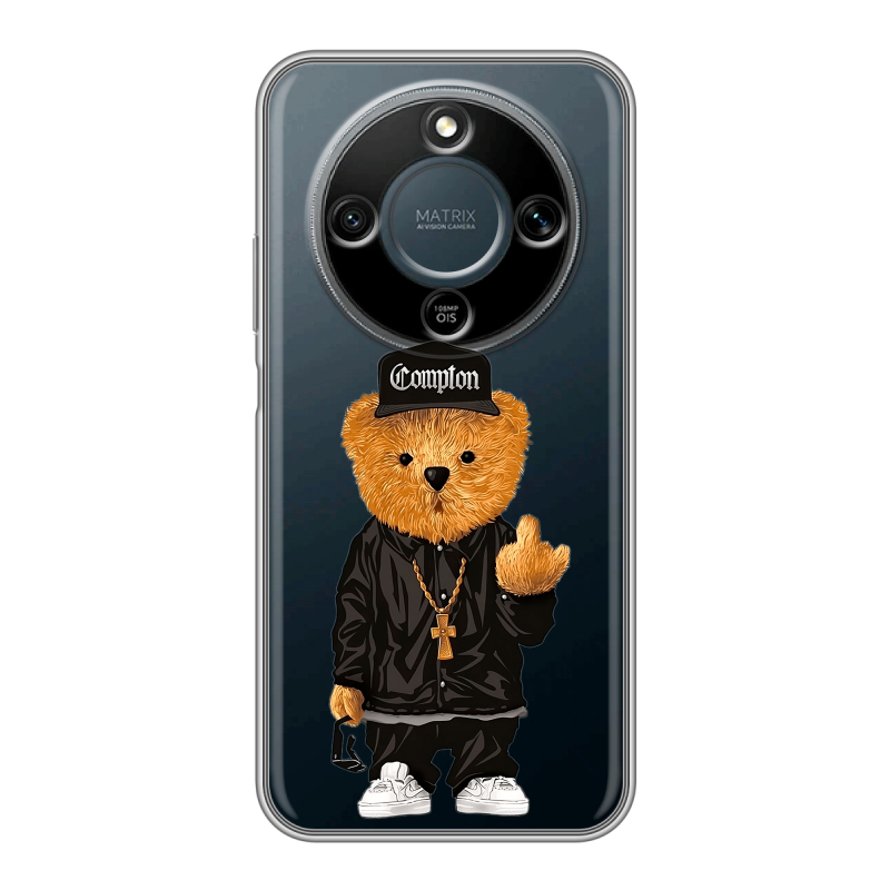 Силиконовый чехол на Honor X9d с принтом Плюшевый медведь Силиконовый чехол на Honor X9d с принтом Плюшевый медведь