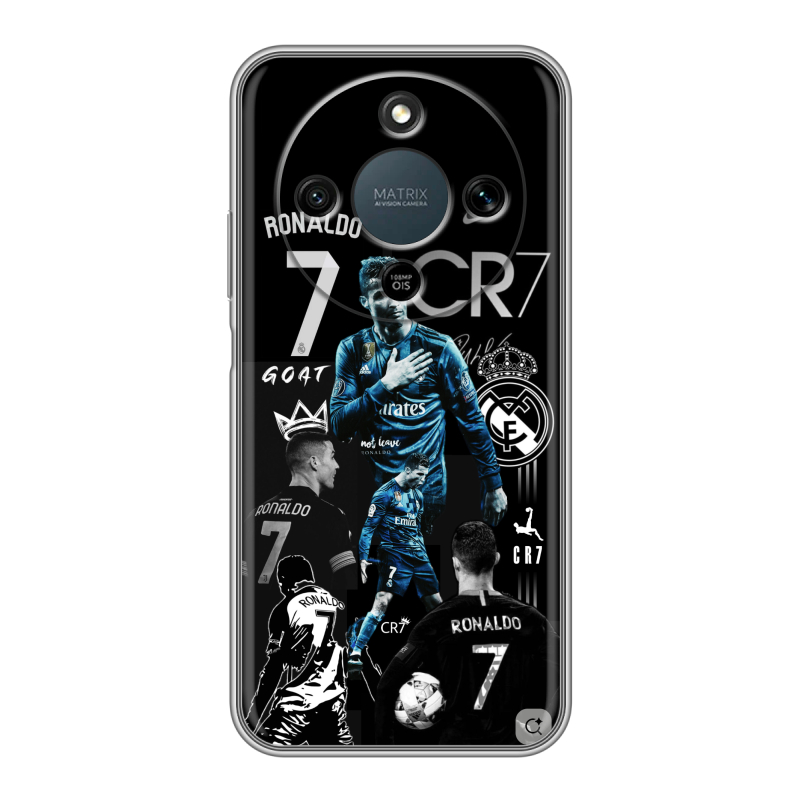 Силиконовый чехол на Honor X9d с принтом Реал Роналдо Силиконовый чехол на Honor X9d с принтом Реал Роналдо