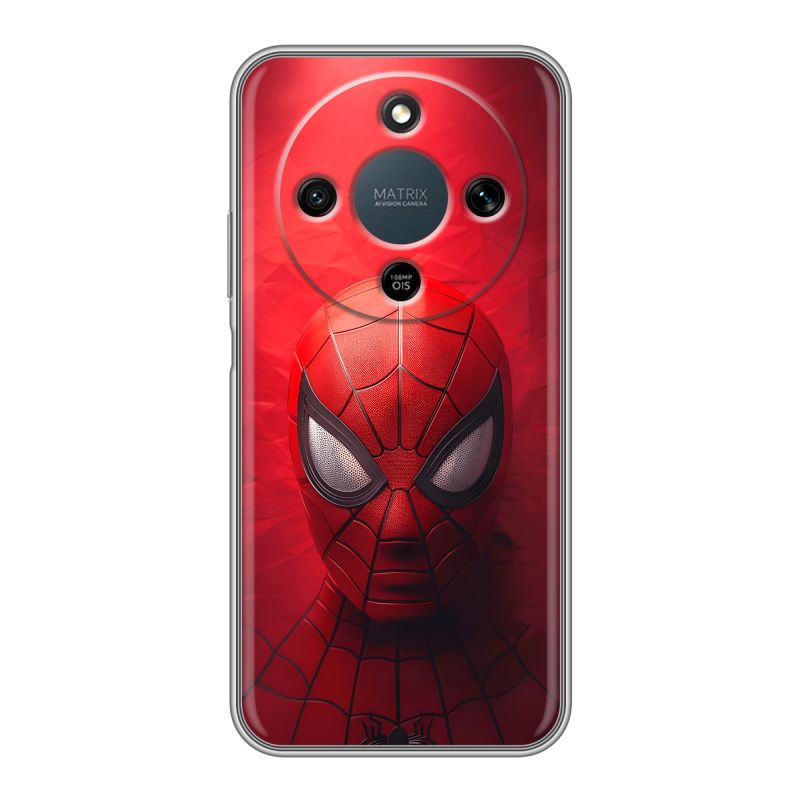 Силиконовый чехол на Honor X9d с принтом Spiderman Человек паук Силиконовый чехол на Honor X9d с принтом Spiderman Человек паук