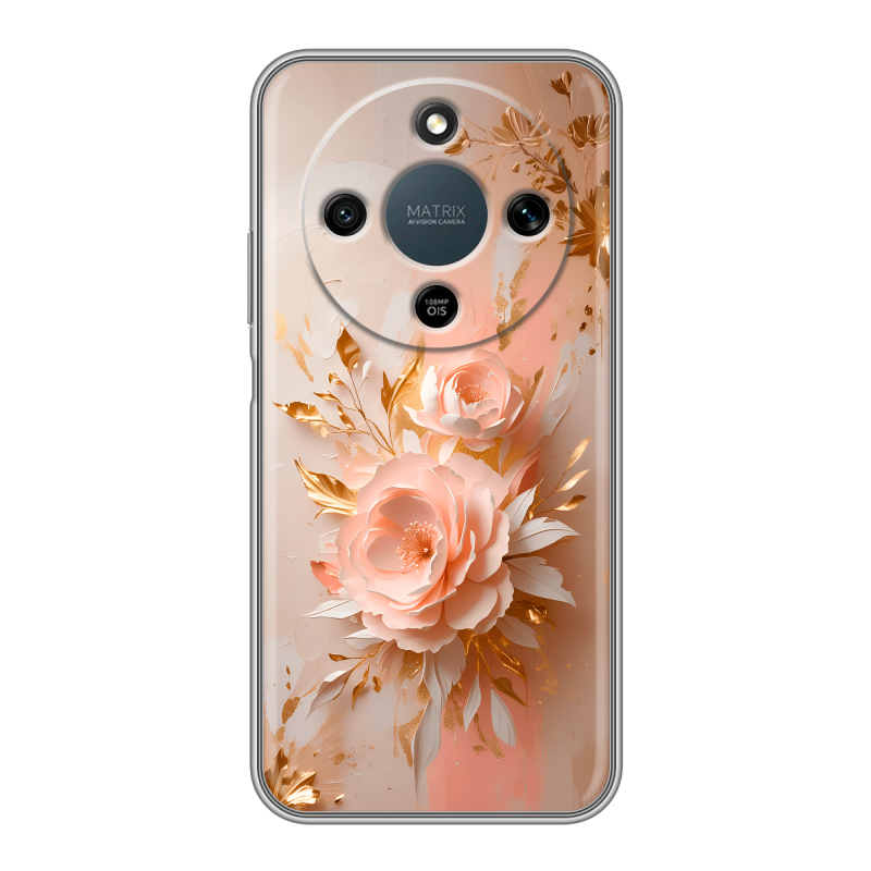 Силиконовый чехол на Honor X9d с принтом женский Силиконовый чехол на Honor X9d с принтом женский