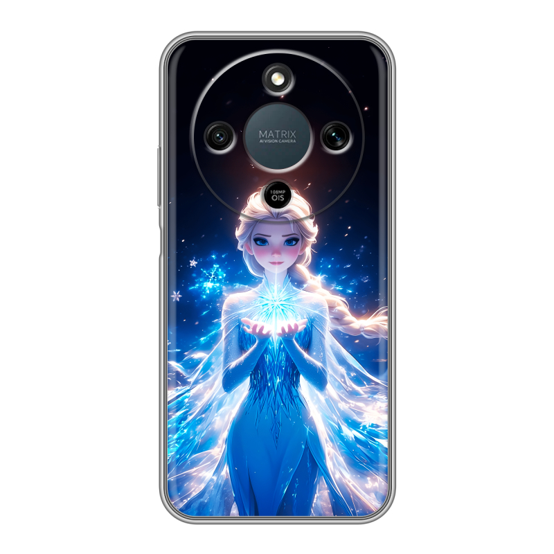 Силиконовый чехол на Honor X9d с принтом Холодное сердце Frozen Силиконовый чехол на Honor X9d с принтом Холодное сердце Frozen