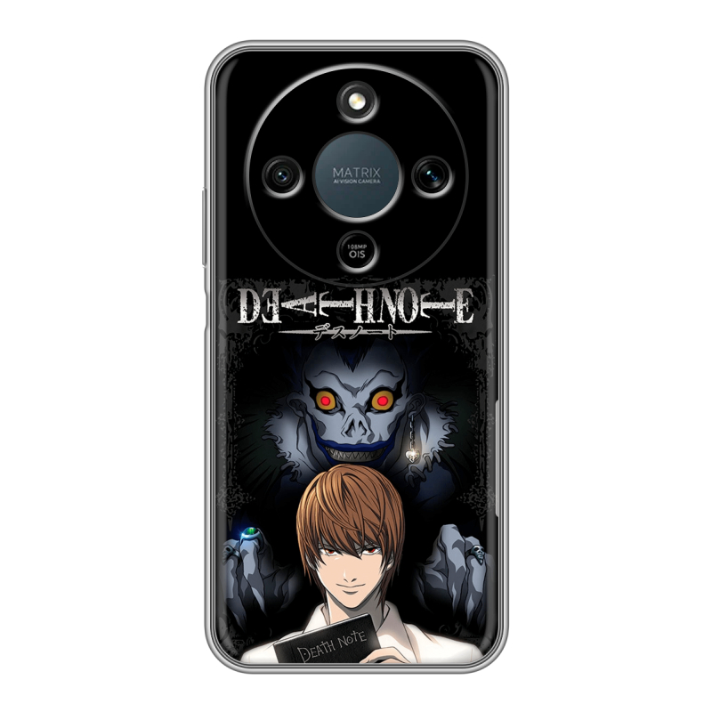 Силиконовый чехол на Honor X9d с принтом Death note Тетрадь смерти Силиконовый чехол на Honor X9d с принтом Death note Тетрадь смерти