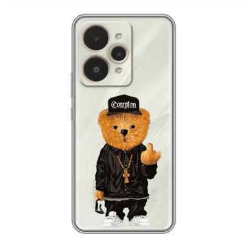 Силиконовый чехол на Realme 15 с принтом Мишка Силиконовый чехол на Realme 15 с принтом Мишка