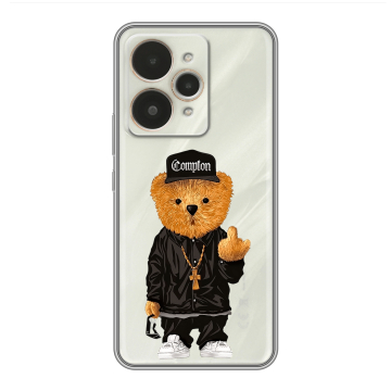 Силиконовый чехол на Realme 15 с принтом Плюшевый медведь Силиконовый чехол на Realme 15 с принтом Плюшевый медведь