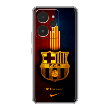 Силиконовый чехол на Realme 15 с принтом Барселона Barcelona