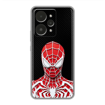 Силиконовый чехол на Realme 15 с принтом человек паук spiderman Силиконовый чехол на Realme 15 с принтом человек паук spiderman