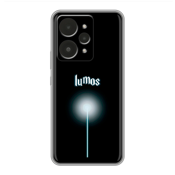 Силиконовый чехол на Realme 15 с принтом Harry Potter Гарри Поттер