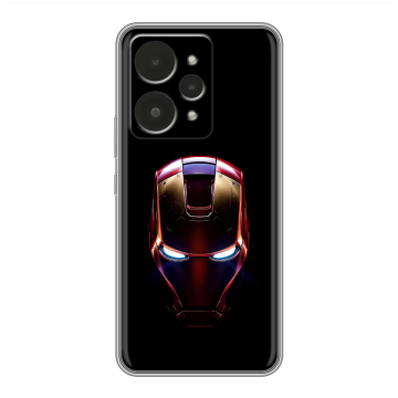 Силиконовый чехол на Realme 15 с принтом IronMan Железный человек