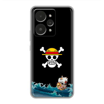 Силиконовый чехол на Realme 15 с принтом One Piece Ван Пис