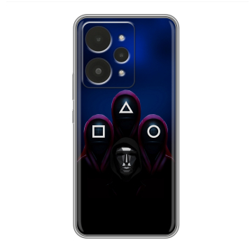 Силиконовый чехол на Realme 15 с принтом Игра Кальмара Силиконовый чехол на Realme 15 с принтом Игра Кальмара