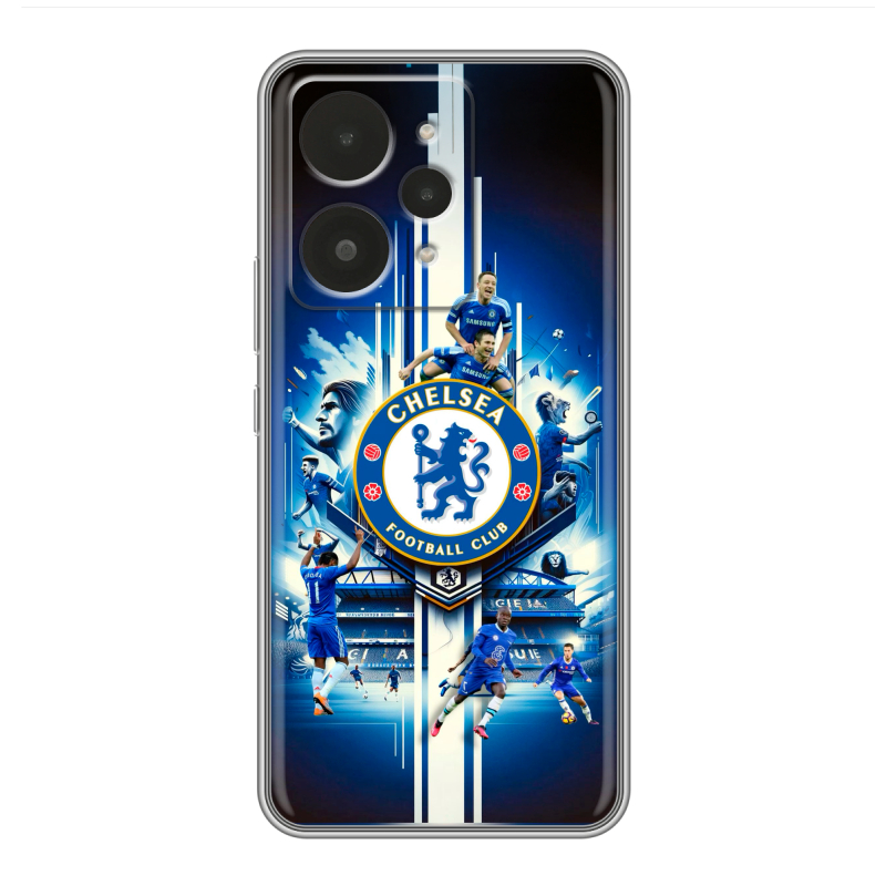 Силиконовый чехол на Realme 15 с принтом Chelsea Челси Силиконовый чехол на Realme 15 с принтом Chelsea Челси