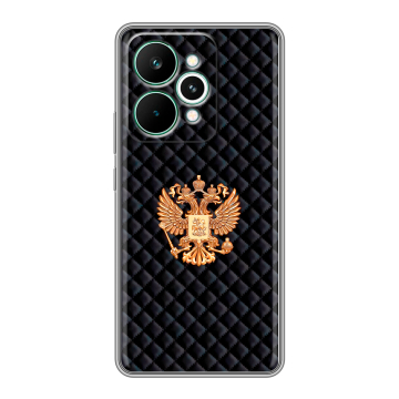 Силиконовый чехол на Realme 15 Pro с принтом Герб России принт Силиконовый чехол на Realme 15 Pro с принтом Герб России принт
