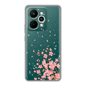 Силиконовый чехол на Realme 15 Pro с принтом Ветка сакуры Силиконовый чехол на Realme 15 Pro с принтом Ветка сакуры