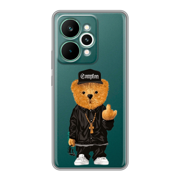 Силиконовый чехол на Realme 15 Pro с принтом Мишка Силиконовый чехол на Realme 15 Pro с принтом Мишка