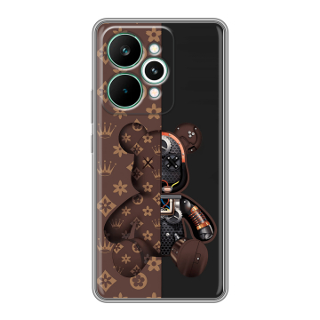 Силиконовый чехол на Realme 15 Pro с принтом Луи робот Силиконовый чехол на Realme 15 Pro с принтом Луи робот